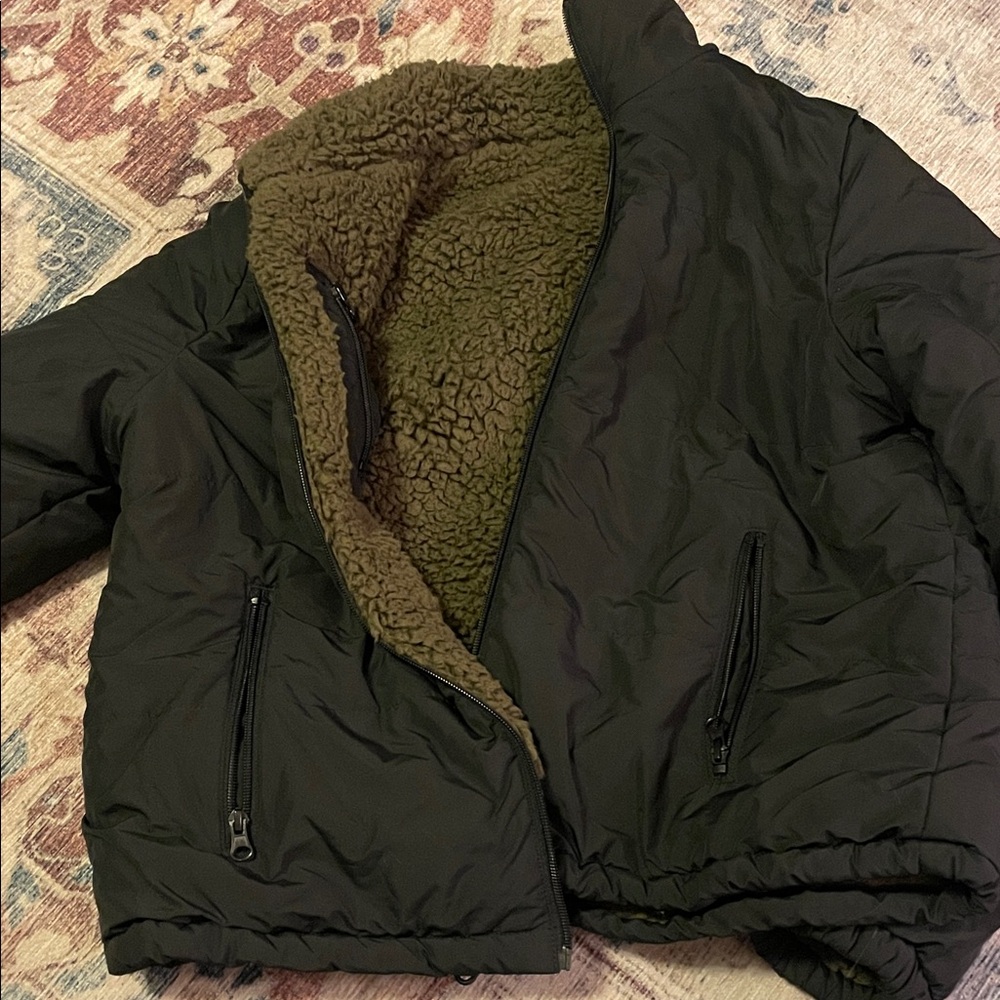 Love Tree Olive and Black Jacket